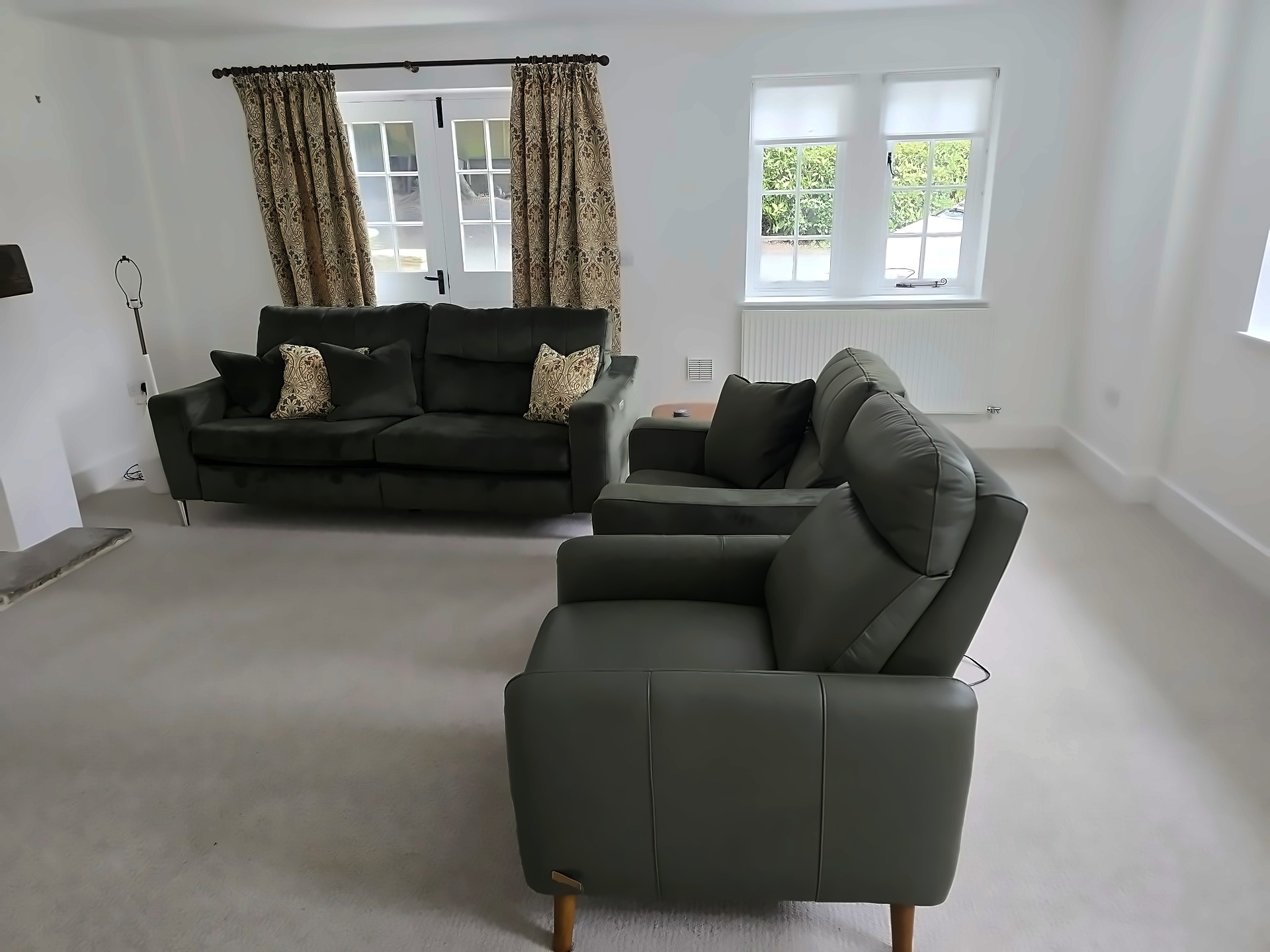 End of tenancy clean — carpeted staircase after professional cleaning in Headingley