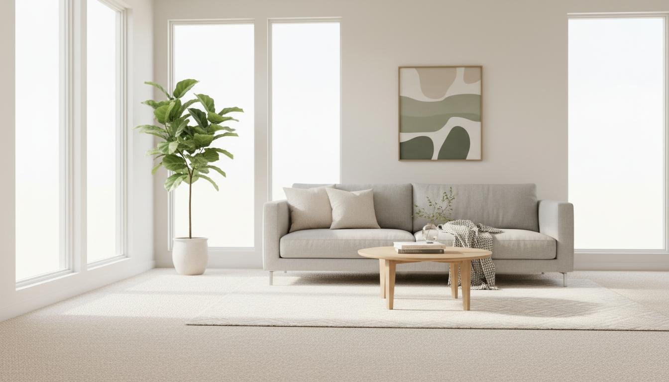 Professional carpet cleaning in Adel home